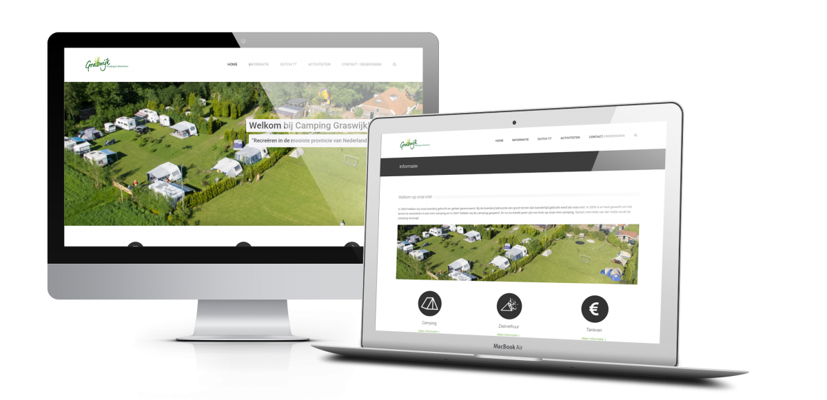 Webdesign Camping Graswijk